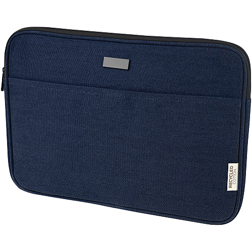 Joey 14 GRS recycled canvas laptop sleeve 2L 1