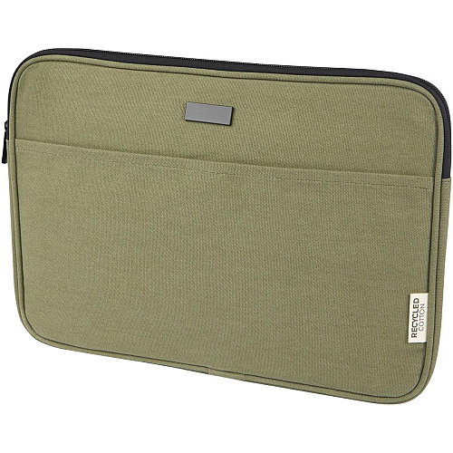 Joey 14 GRS recycled canvas laptop sleeve 2L 1