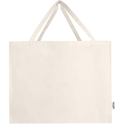 Odessa 220 g/m² GRS recycled cotton tote bag 40L 3