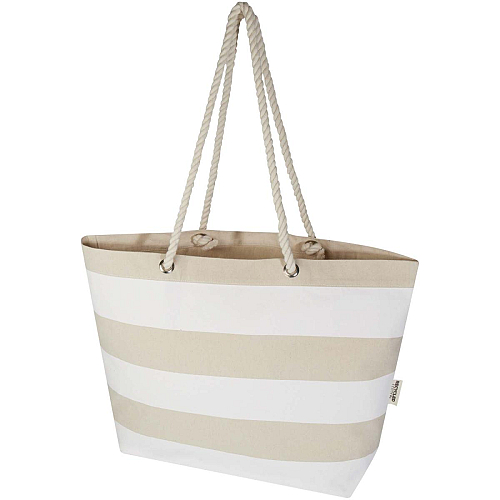 Florida 270 g/m² GRS recycled beach tote bag 18L 1