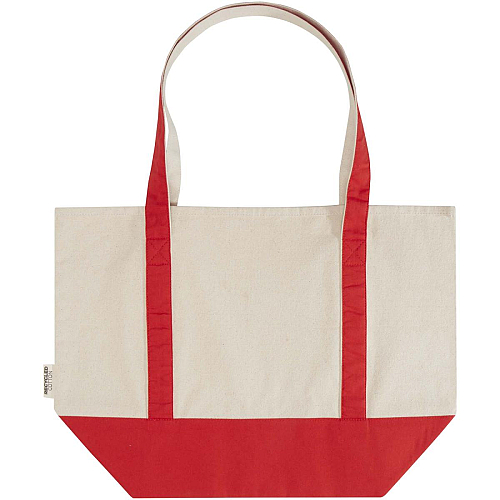 Sam 320 g/m² GRS recycled cotton tote bag 4