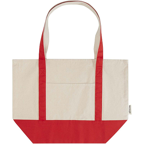 Sam 320 g/m² GRS recycled cotton tote bag 3