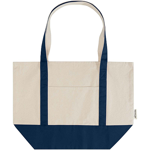 Sam 320 g/m² GRS recycled cotton tote bag 3