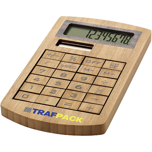 Eugene calculator made of bamboo 2