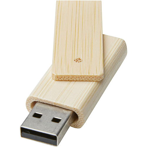 Rotate 8GB bamboo USB flash drive 1