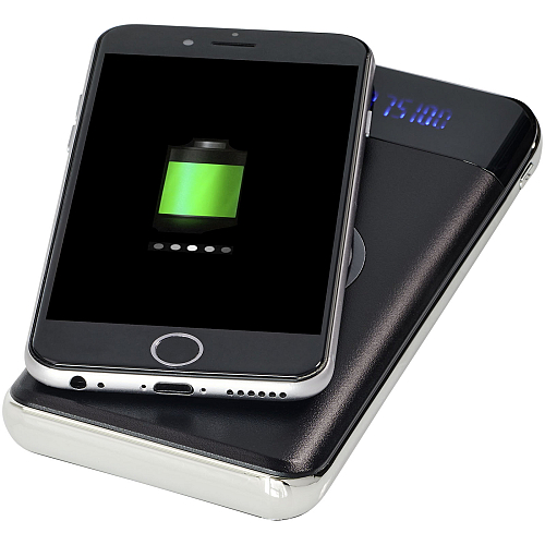 Constant 10.000 mAh wireless power bank with LED 1