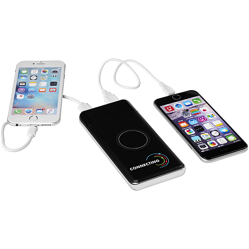 Constant 10.000 mAh wireless power bank with LED 2