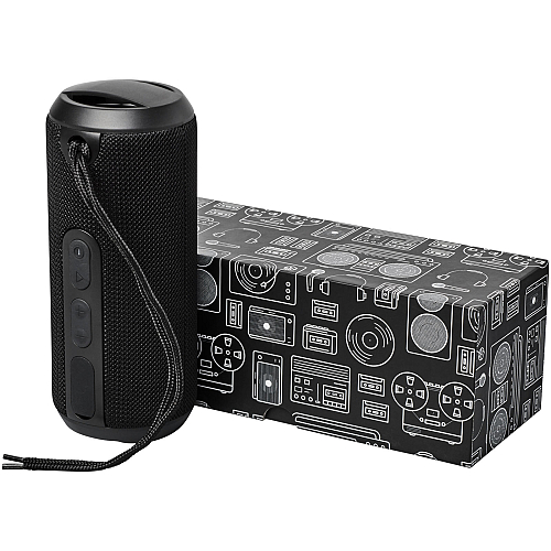 Rugged fabric waterproof Bluetooth® speaker 1