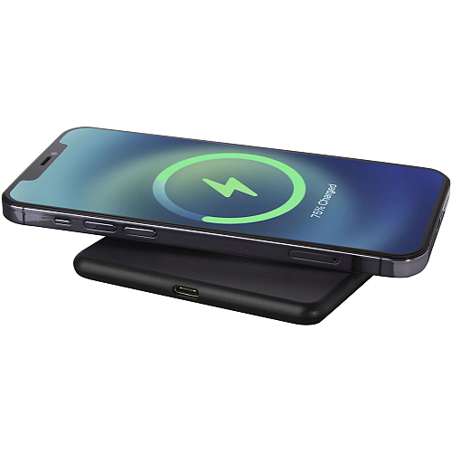 Loop 10W recycled plastic wireless charging pad 1