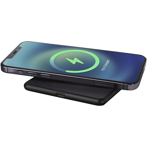 Loop 10W recycled plastic wireless charging pad 1