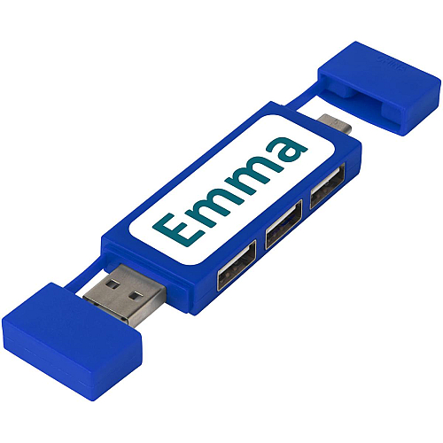 Mulan dual USB 2.0 hub 3
