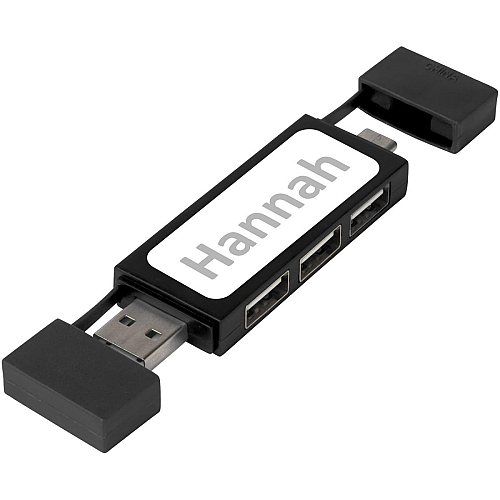 Mulan dual USB 2.0 hub 3