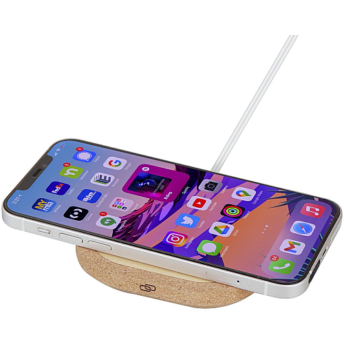 Cerris 15W cork wireless charging pad 1