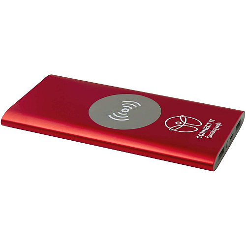 Juice 8000 mAh Type-C recycled aluminium wireless power bank 2