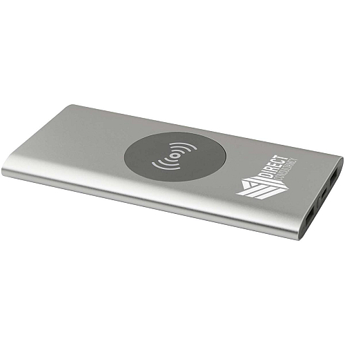 Juice 8000 mAh Type-C recycled aluminium wireless power bank 2