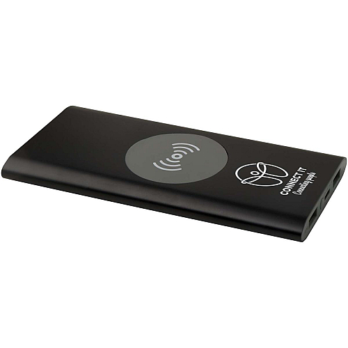 Juice 8000 mAh Type-C recycled aluminium wireless power bank 2