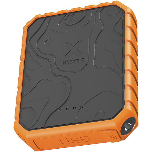 Xtorm XR201 Xtreme 10.000 mAh 20W QC3.0 waterproof rugged power bank with torch 1