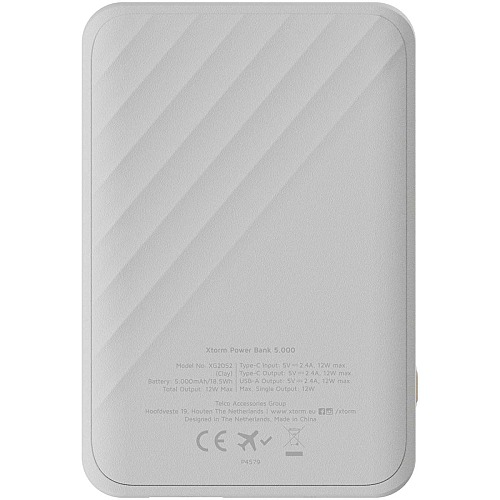 Xtorm XG205 Go2 12W 5.000 mAh fast charge power bank  4