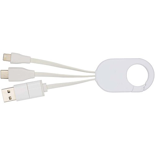 Troop 4-in-1 recycled plastic charging cable 3