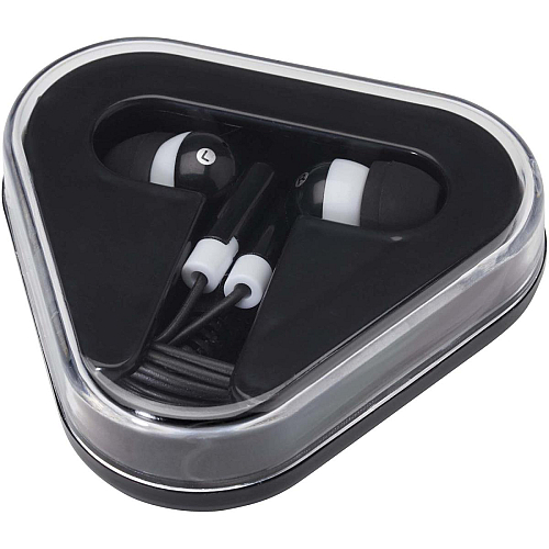 Rebel earbuds with recycled plastic storage box 1