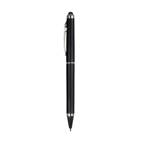 Plastic twist pen with touchscreen rubber tip 2