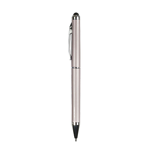 Plastic twist pen with touchscreen rubber tip 2