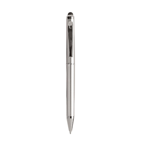 Plastic twist pen with touchscreen rubber tip 1