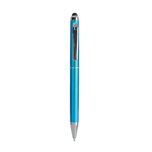 Plastic twist pen with touchscreen rubber tip 1