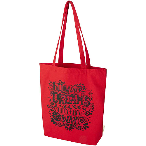 Orissa 270 g/m² GOTS organic tote bag 10L 2