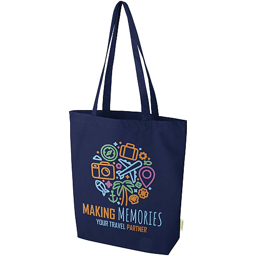 Orissa 270 g/m² GOTS organic tote bag 10L 2