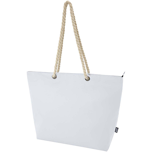 Panama GRS recycled beach cooler tote bag with cord handles 23L 1