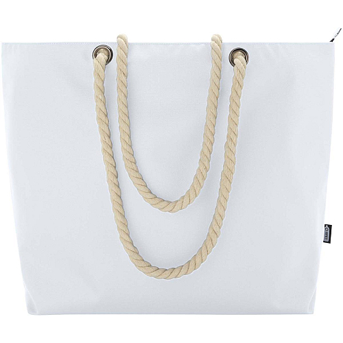 Panama GRS recycled beach cooler tote bag with cord handles 23L 3