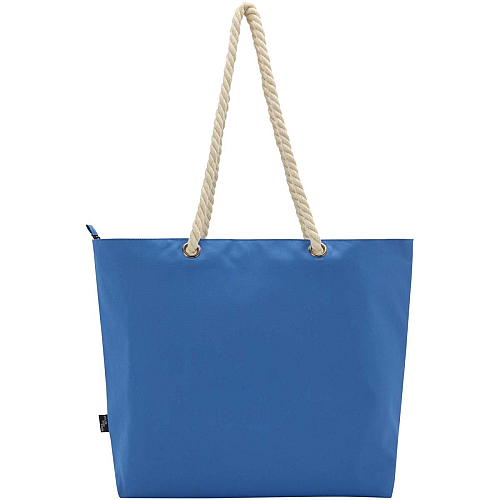 Panama GRS recycled beach cooler tote bag with cord handles 23L 4