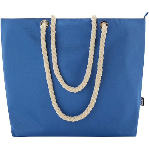 Panama GRS recycled beach cooler tote bag with cord handles 23L 3