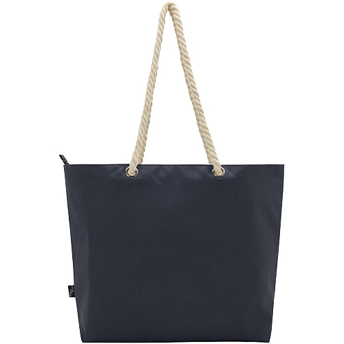 Panama GRS recycled beach cooler tote bag with cord handles 23L 4