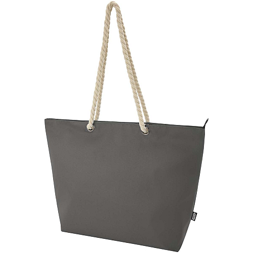 Panama GRS recycled beach cooler tote bag with cord handles 23L 1
