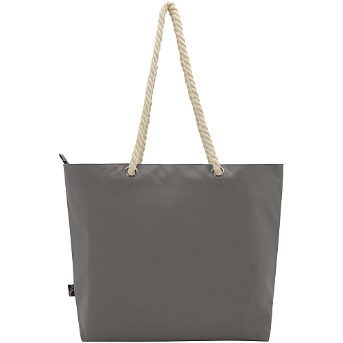 Panama GRS recycled beach cooler tote bag with cord handles 23L 4