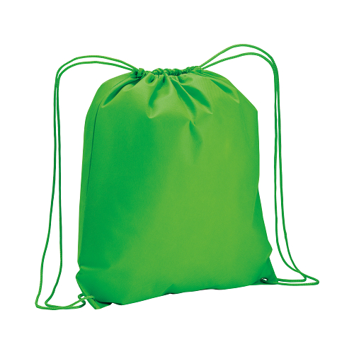 80 g/m2 non-woven fabric backpack with drawstring closure and reinforced corners 1