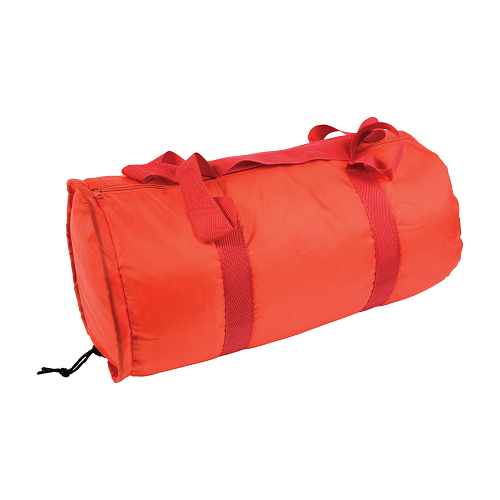 210d polyester cylindrical foldable sports bag 1