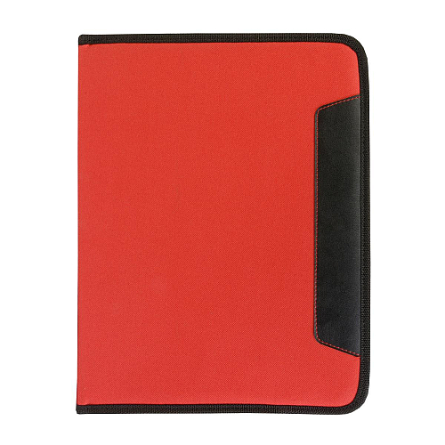 A4 pad brief folder with pocket and pen loop, ruled pad included 1