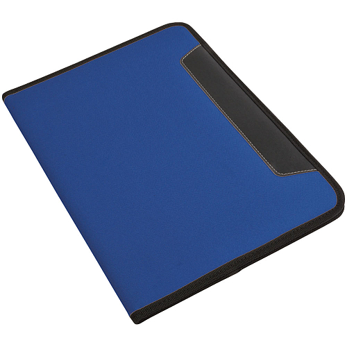 A4 pad brief folder with pocket and pen loop, ruled pad included 3
