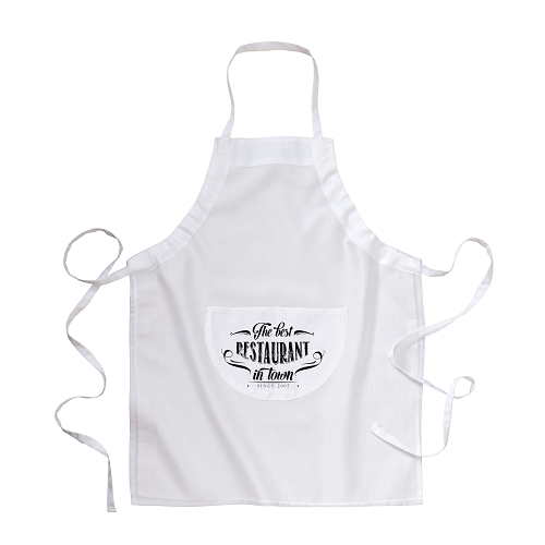 Adjustable apron with a large pocket 2