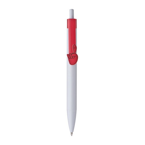 Ball pen with clip hands 2D 2