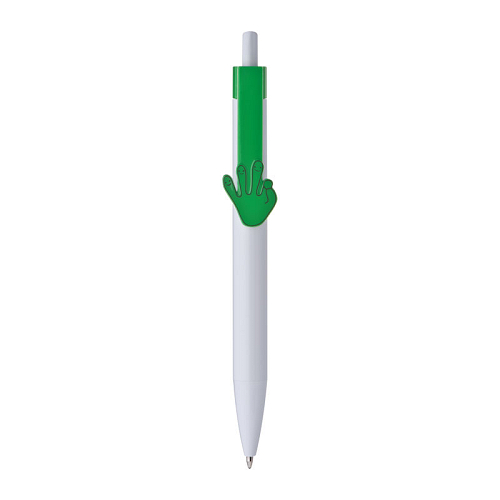 Ball pen with clip hands 2D 2