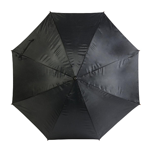 Automatic umbrella with wood shaft, ferrule and handle 2