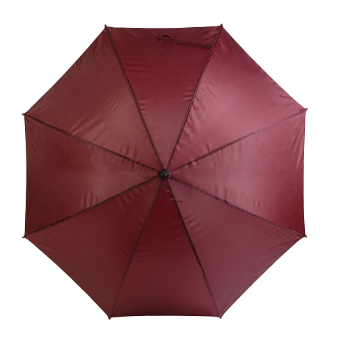 Automatic umbrella with wood shaft, ferrule and handle 2