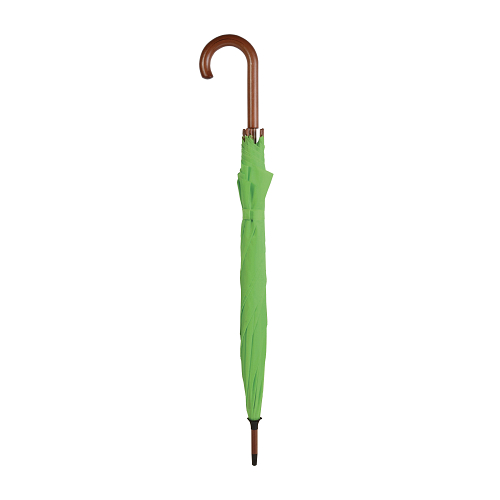 Automatic umbrella with wood shaft, ferrule and handle 3