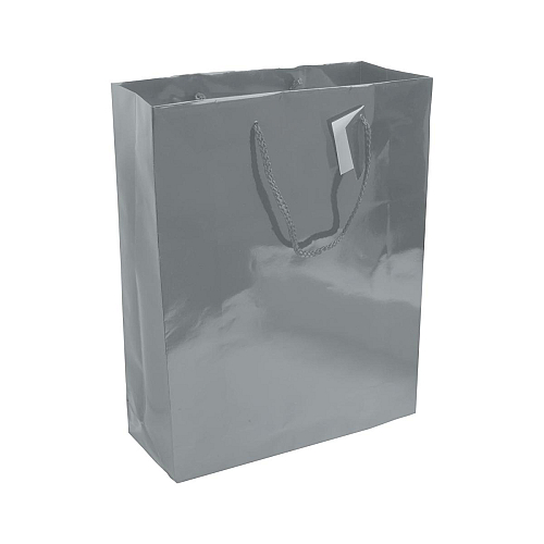 157 g/m2 laminated paper shopping bag with gusset and bottom reinforcement, string handles 1