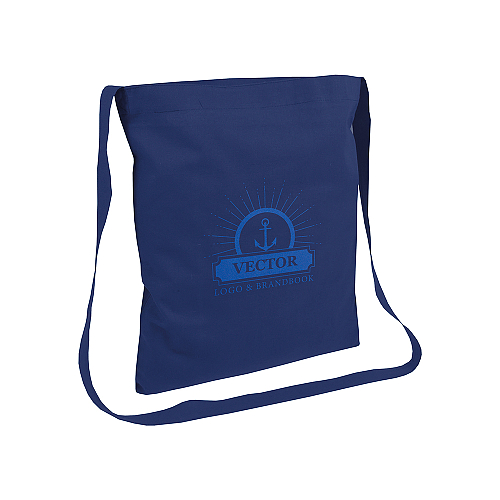 135 g/m2 cotton shopping bag with shoulder strap (3 x 118 cm) 4