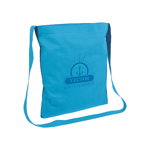 135 g/m2 cotton shopping bag with shoulder strap (3 x 118 cm) 4